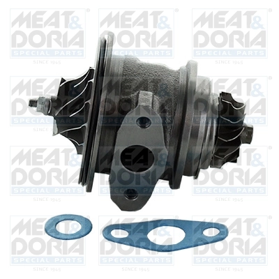 Core assembly, turbocharger